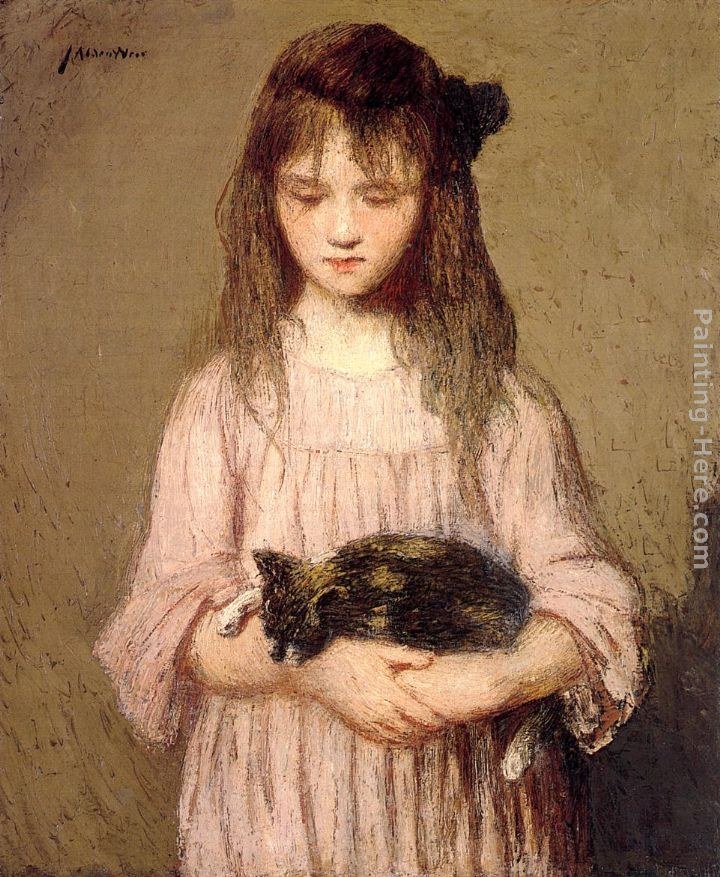 Julian Alden Weir Little Lizie Lynch